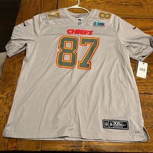 NFL Travis Kelce Super Bowl Jersey